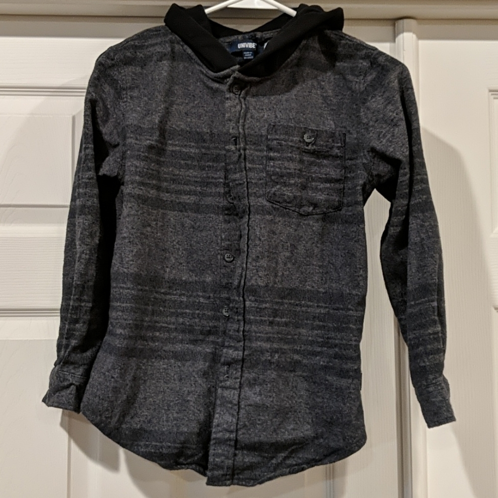 Univibe hooded long sleeved shirt boys